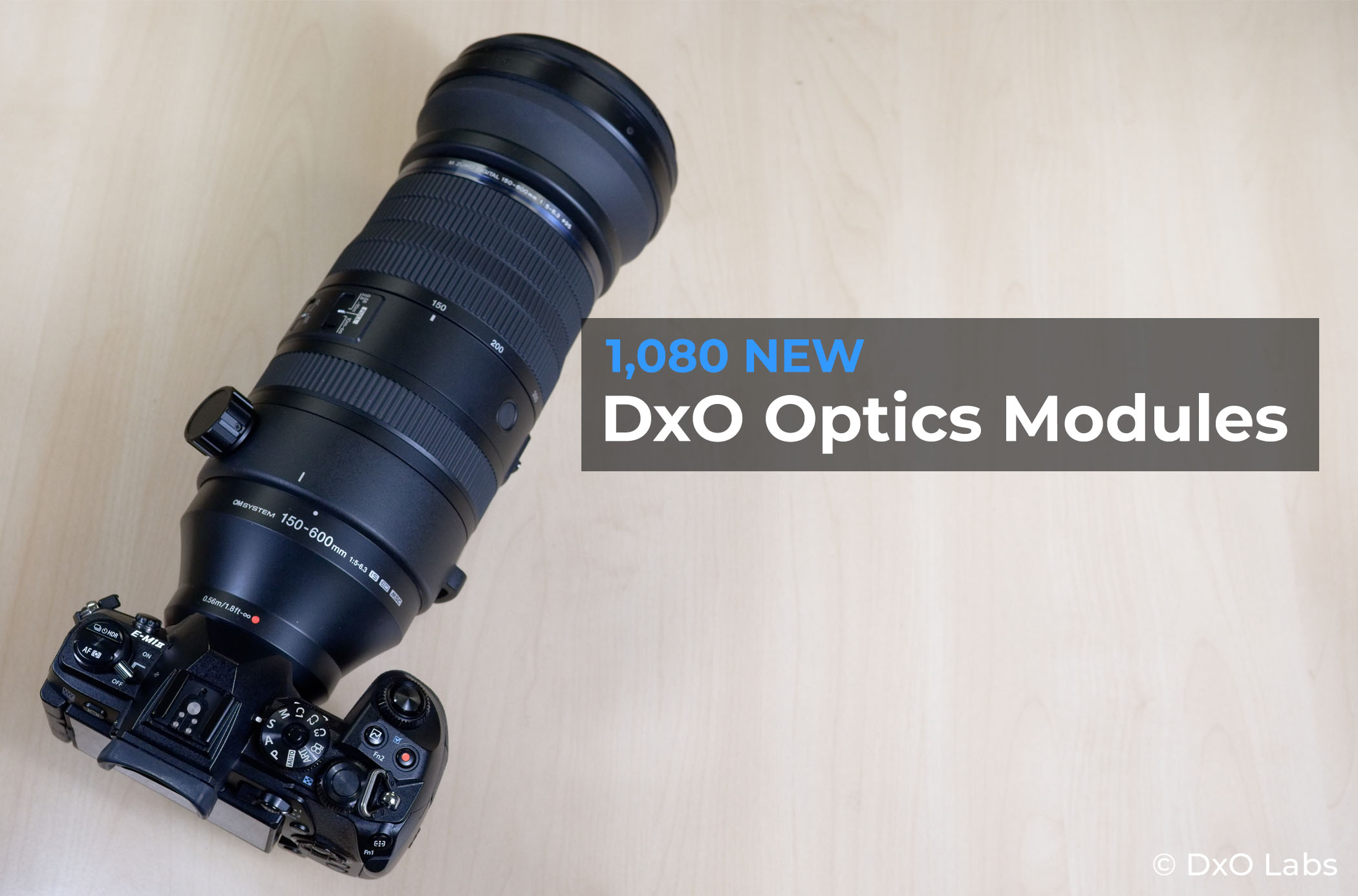 DxO が OM System の超望遠レンズ M.Zuiko Digital ED 150-600mm